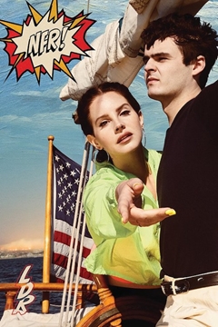 Lana Del Rey NFR! Album Cover Alternative Rock Music Poster 