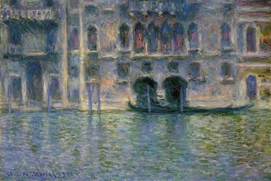 Claude Monet Venice Palazzo Dario Poster  