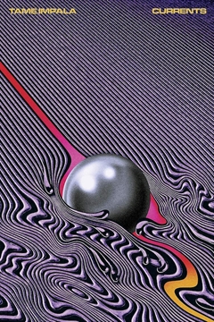 Tame Impala Currents Album Cover Electronic Pop Music Poster 