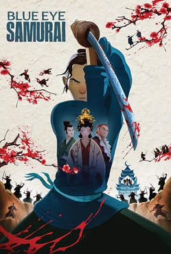 Blue Eye Samurai Netflix Series Anime Poster 