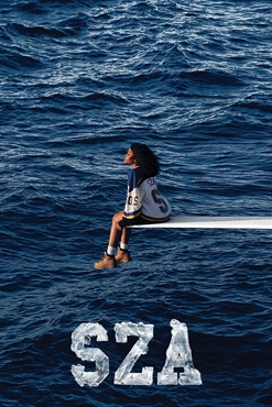 SZA SOS Album Cover Hip-Hop R&B Pop Music Poster 